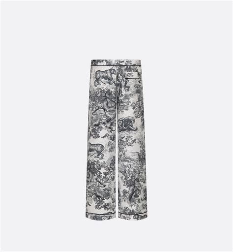 black dior pants